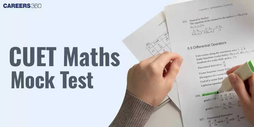 CUET Maths Mock Test 2024 Available: Online Free Test Series