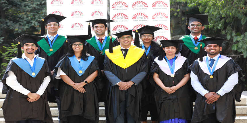 Eight students have won gold medals at IIM Bangalore 49th convocation. (Image: IIM B officials)