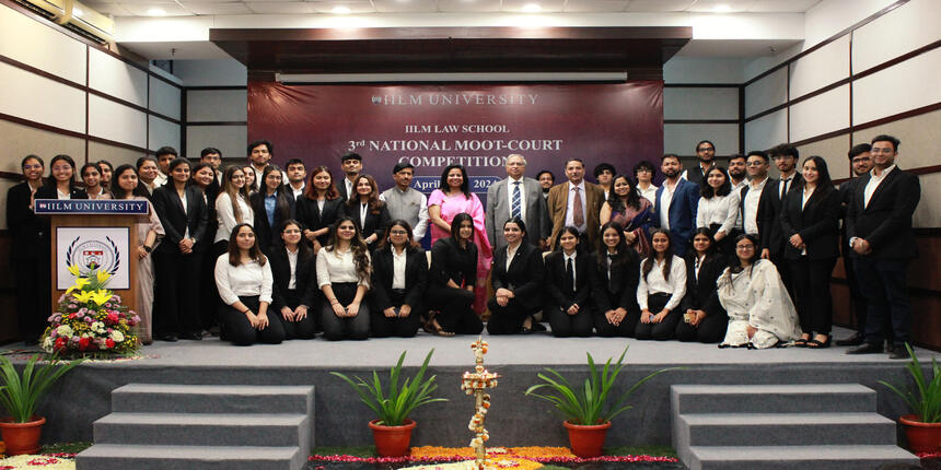IILM University 3rd national moot court competition concluded on April 6. (Image: IILM officials)