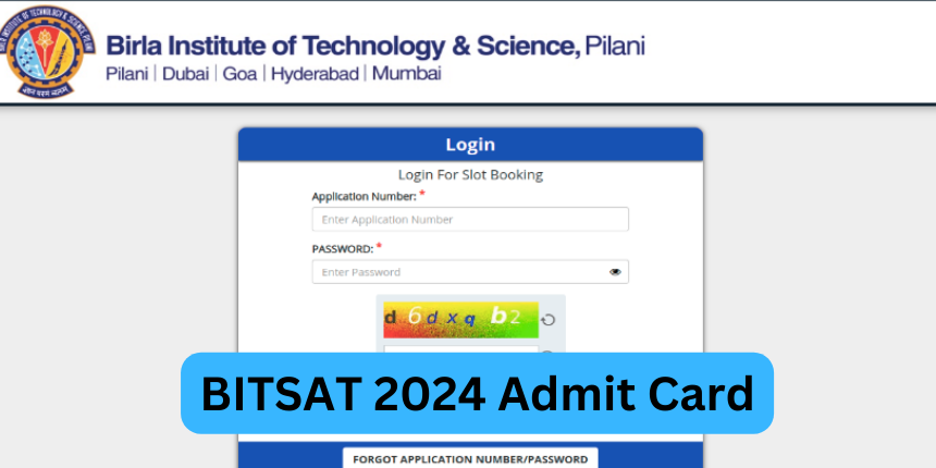 BITSAT Admit Card 2024 Session 2 (Out) - BITS Hall Ticket Download Link at bitsadmission.com