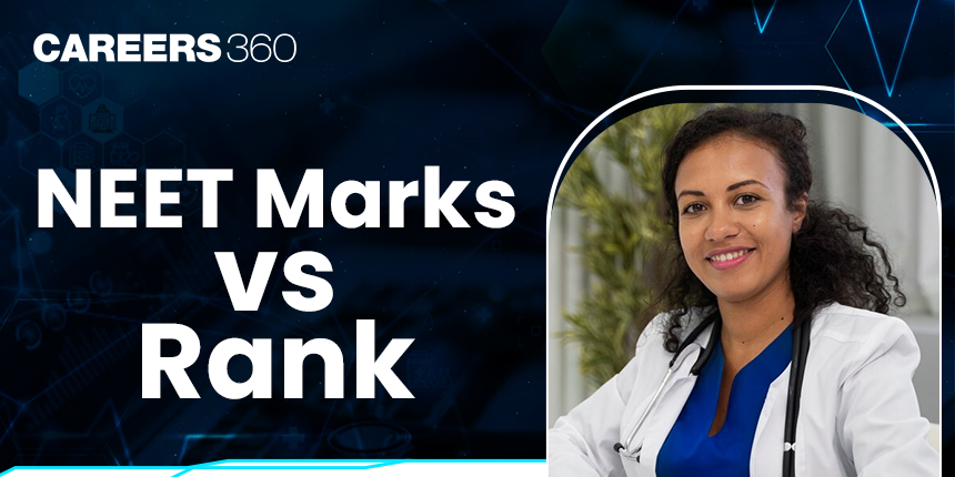 NEET Marks vs Rank 2024- NEET 2024 Rank vs Percentile vs Marks