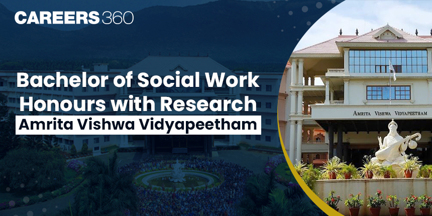 Bachelor of Social Work Honours with Research at Amrita Vishwa Vidyapeetham