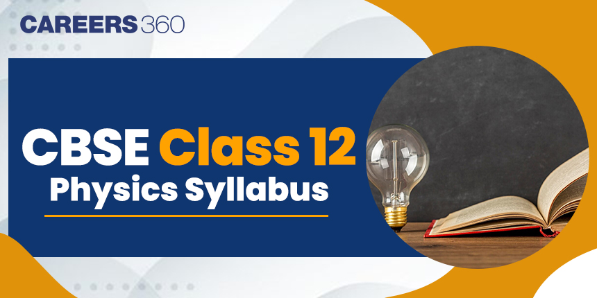 CBSE Class 12 Physics Syllabus 2024-25 Download Syllabus PDF