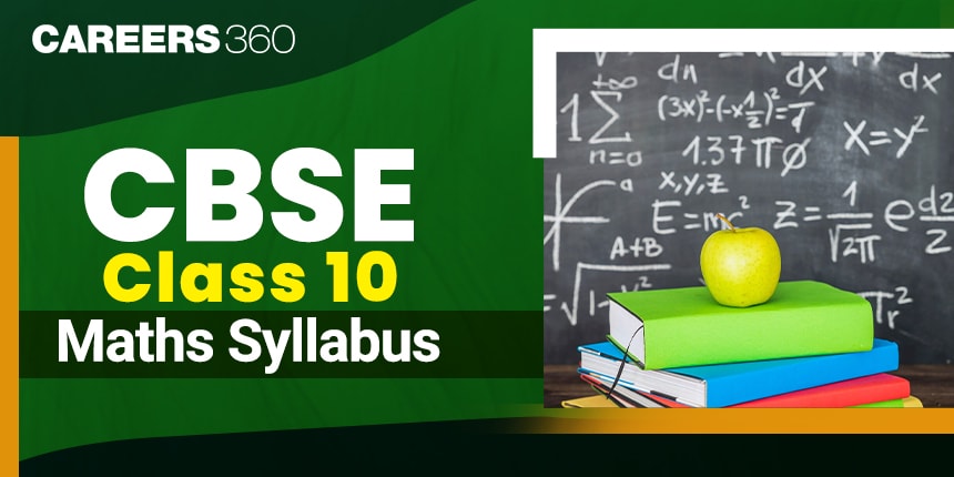 CBSE Class 10 Maths Syllabus 2024-25, Download CBSE Maths Syllabus PDF Here