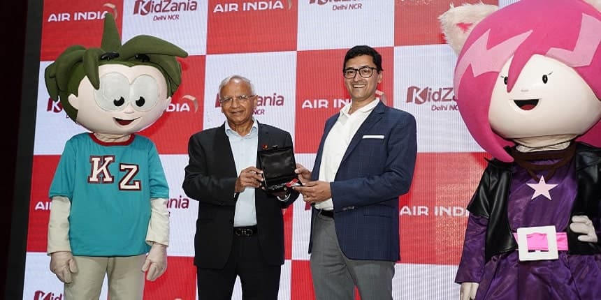 Air India and Kidzania officials at the agreement signing event. (Image: Official press release)