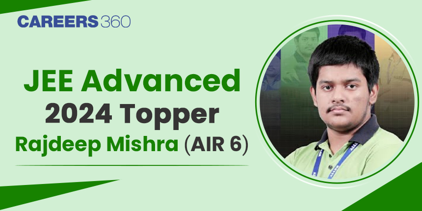 JEE Advanced 2024 Topper Interview: Rajdeep Mishra Secured AIR 6