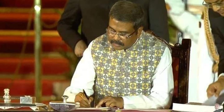 Dharmendra Pradhan is union education minister for the third time. (Image: Official X account/Dharmendra Pradhan)
