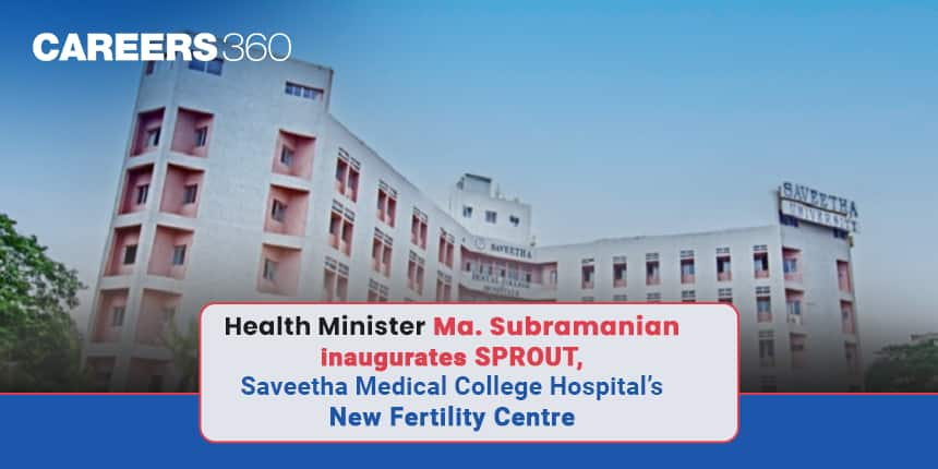 Health Minister Ma. Subramanian inaugurates SPROUT