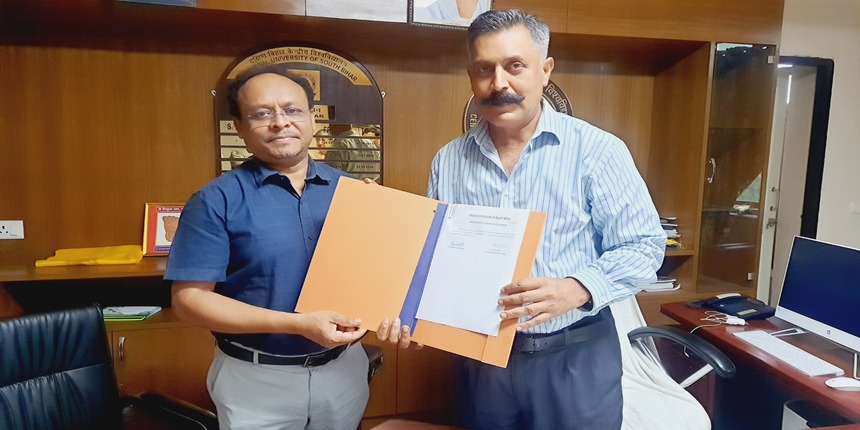 Narendra Kumar Rana assumed the role of registrar of CUSB for a five-year term. (Image: official press release)