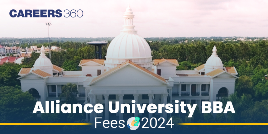 Alliance University BBA Fees 2024