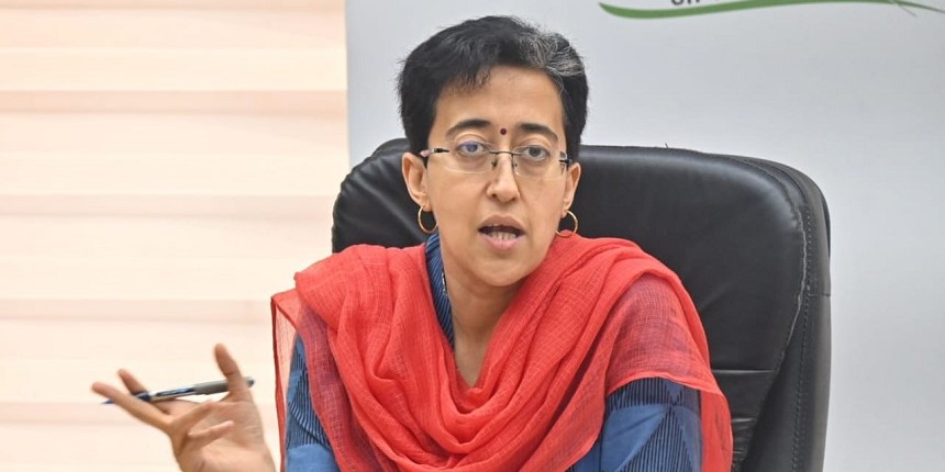 Delhi govt to frame law on coaching centres, will form committee. (Image: Atishi. Source: Official X account)