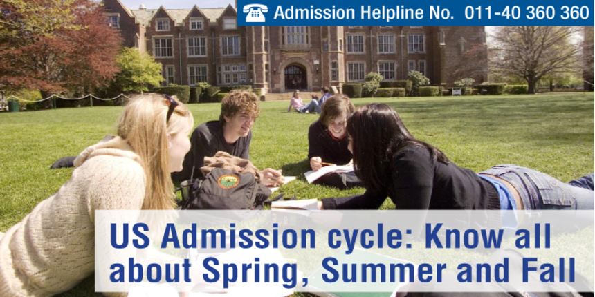 Admission Intakes in USA 2024-25: Fall, Spring & Summer