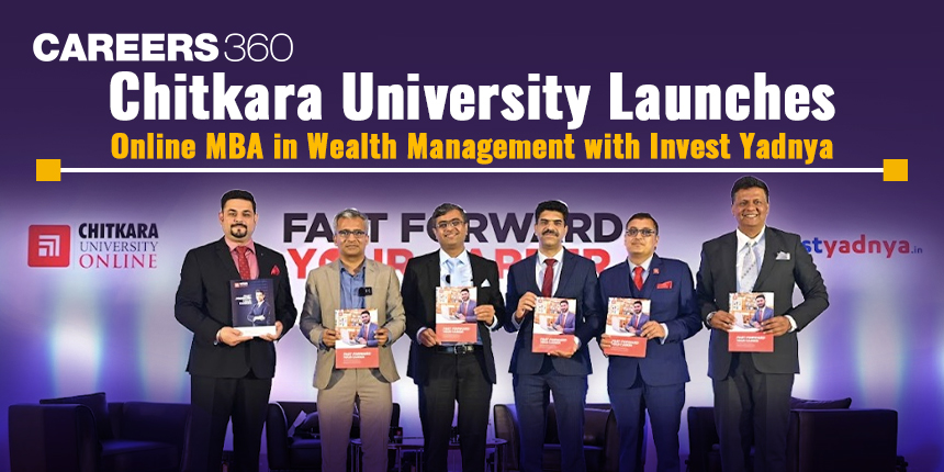 Chitkara University Launches Online MBA in Wealth Management with Invest Yadnya