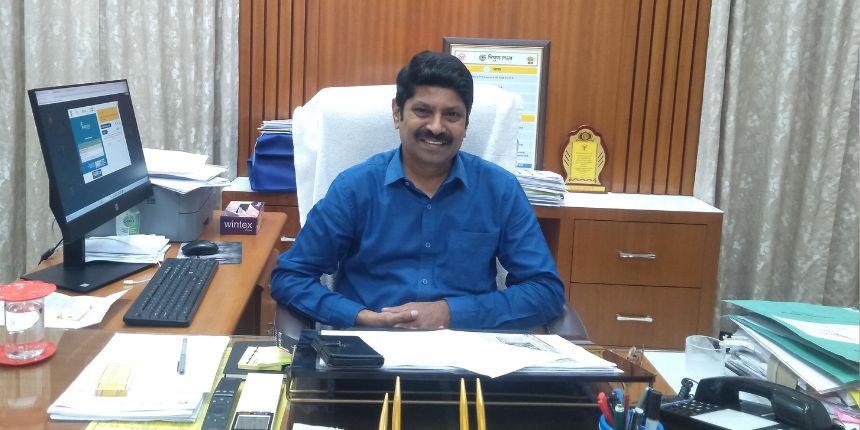 MK Shanmuga Sundaram, principal secretary of basic education department, Uttar Pradesh. (Image: Careers360)