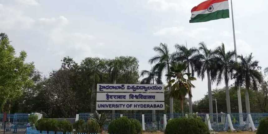 University of Hyderabad invites applications for integrated PG programmes through CUET UG 2024. (Image: Official)