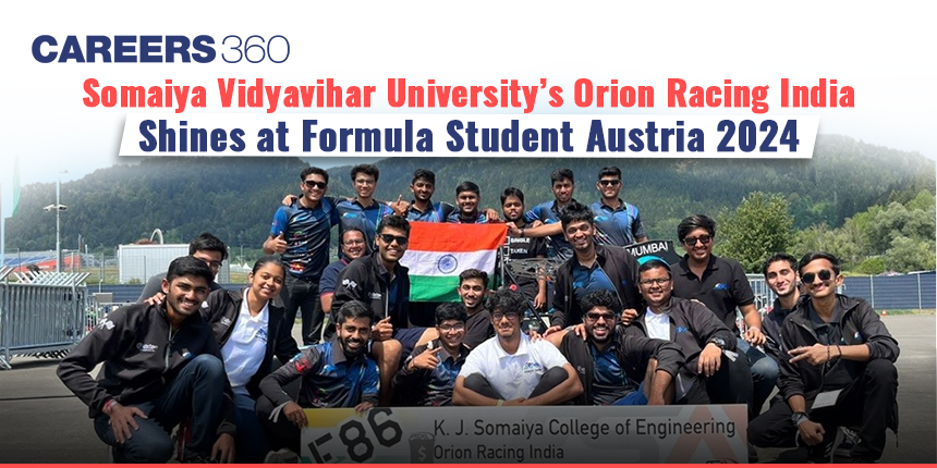 Somaiya Vidyavihar University’s Orion Racing India Shines at Formula Student Austria 2024