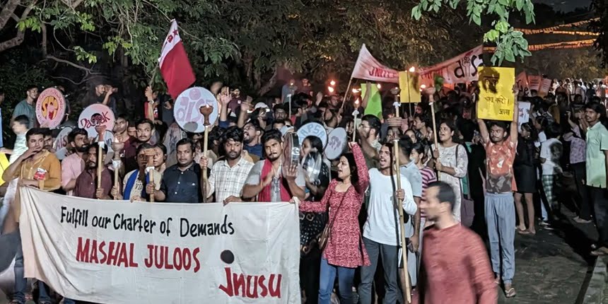 JNUSU ends strike to press demands. (Image: JNUSU/official X account)