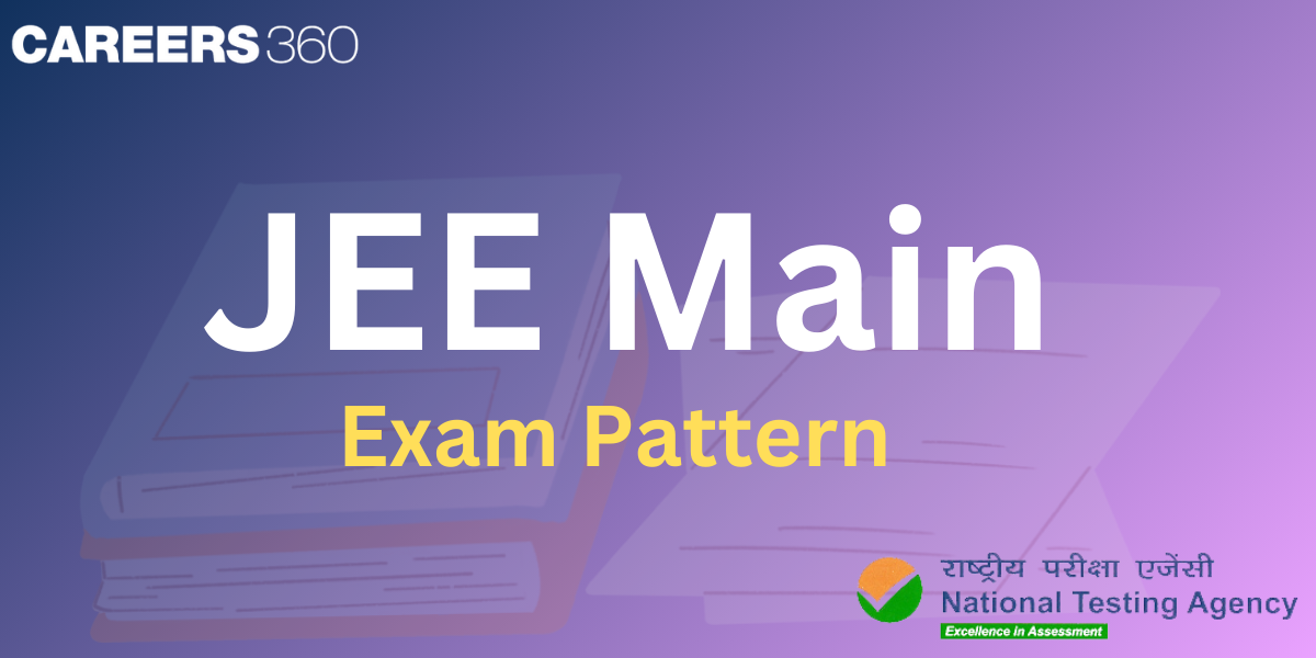 JEE Main Exam Pattern 2025 - Total Marks in JEE Mains, Paper Pattern, Marking Scheme