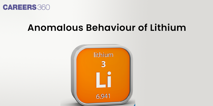 Anomalous Behaviour of Lithium