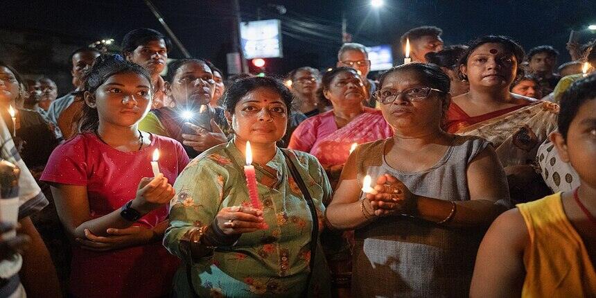 RG Kar protests in Kolkata. (Image: Wikimediacommons)