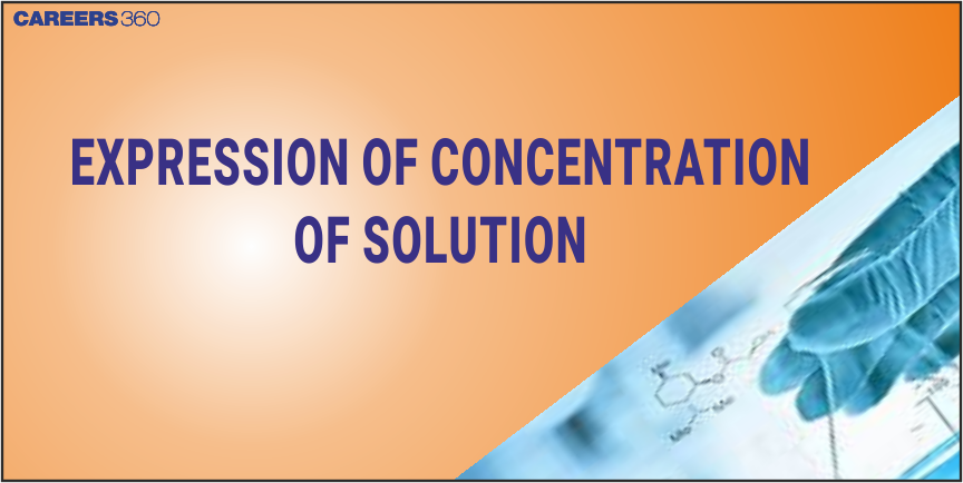 EXPRESSION OF CONCENTRATION OF SOLUTION