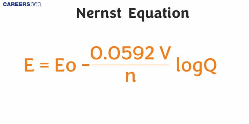 Nernst Equation: Expression, Derivation and Solved Problems
