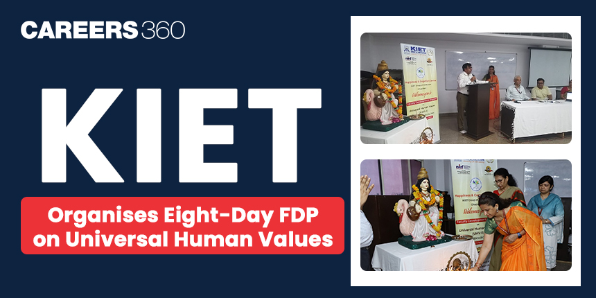 KIET Organises Eight-Day FDP on Universal Human Values