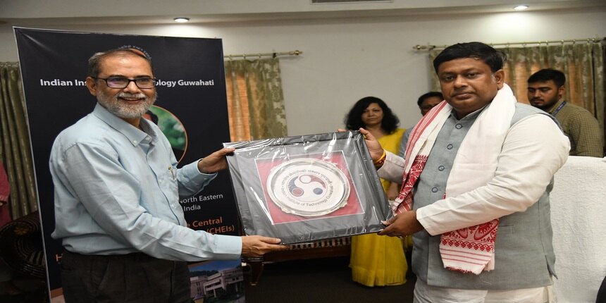 IIT Guwahati hosted a progress review meeting. (Image: IIT Guwahati officials)