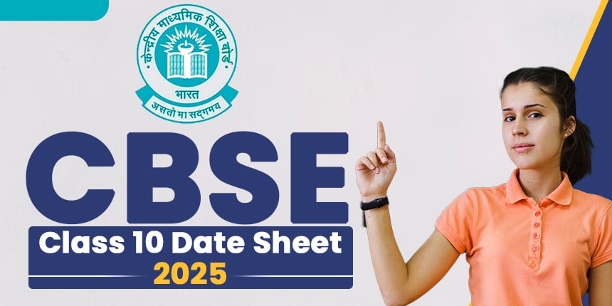 CBSE Class 10 Date Sheet 2025 in December, Check Theory & Practical Exam Dates