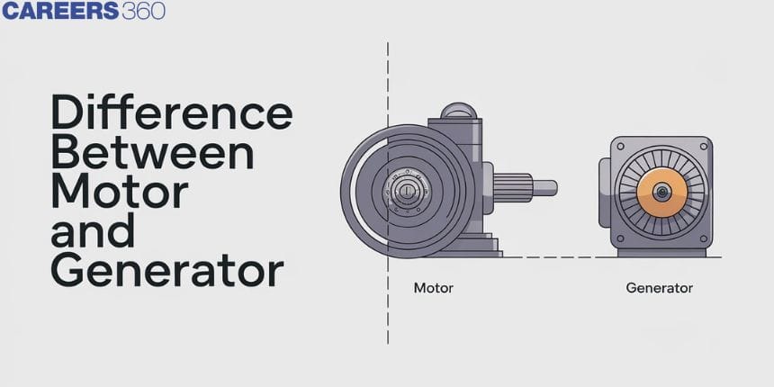 Difference Between Motor and Generator - A Complete Guide