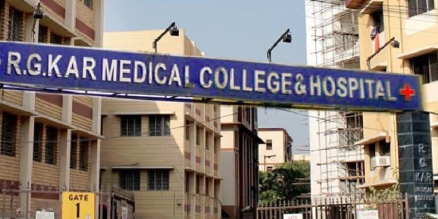 Kolkata trainee doctor's body was found at the state-run RG Kar medical hospital in north Kolkata on the morning of August 9. (Image: X/@DrDhruvchauhan)