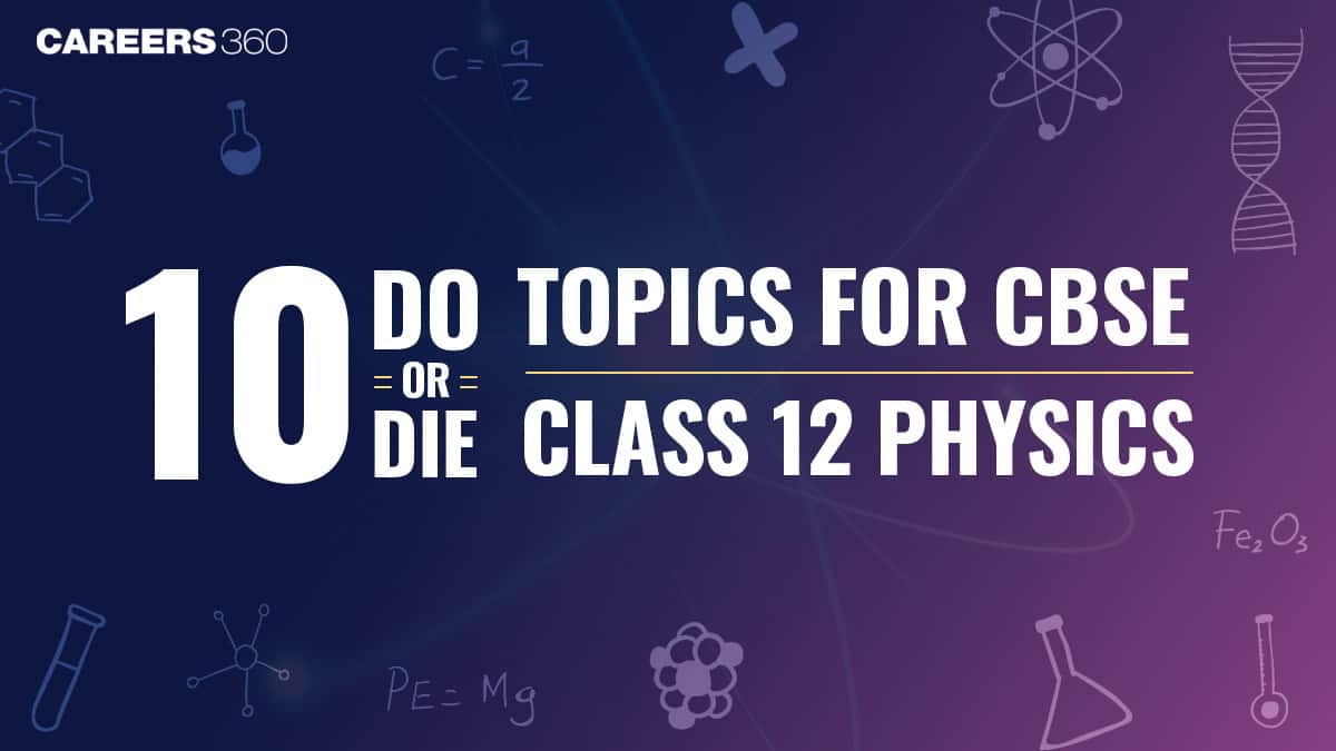 10 Do or Die Topics for CBSE Class 12 Physics 2025 Exam - High Scoring Topics