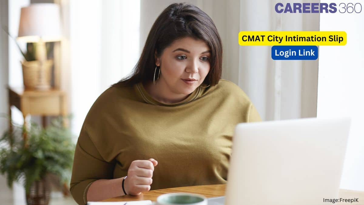 CMAT City Intimation Slip 2025 Login Link - CMAT Official Website