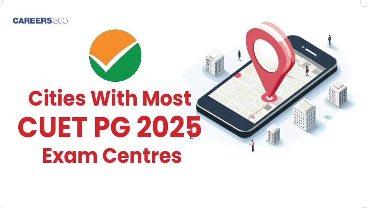 Cities With Most CUET PG 2025 Exam Centres, Popular Cities