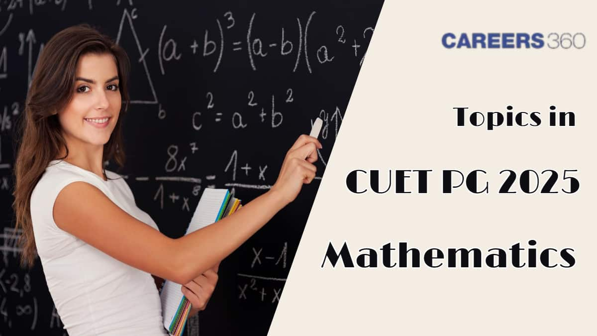 Topics in CUET PG Mathematics Syllabus 2025 - Algebra, Real Analysis, Integral Calculus