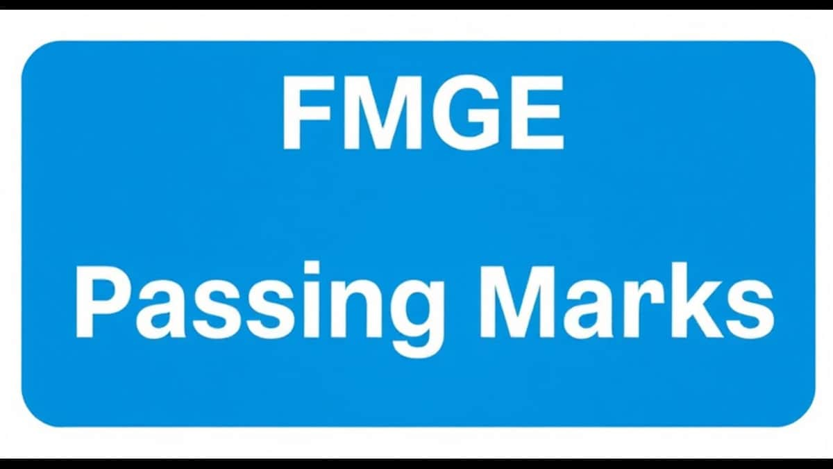 FMGE Passing Marks 2024 - Result Passing Rate, Pass Marks at natboard.edu.in