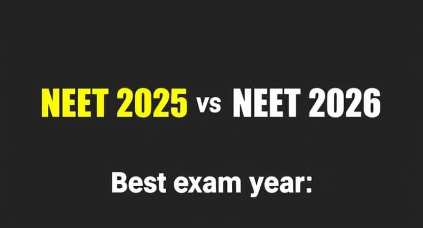 NEET UG 2025 Vs NEET UG 2026: Best exam year for class 12 students