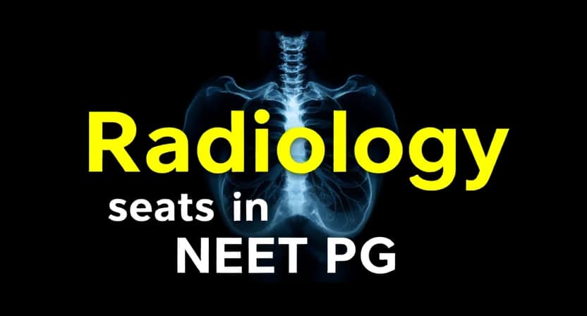 Radiology seats in NEET PG - Check College-wise Annual intake