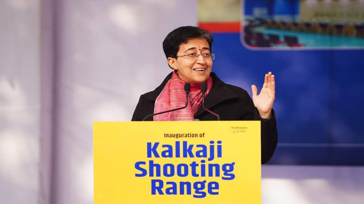 Atishi said the range was a symbol of the transformation of Delhi's education system, describing it as an 'education revolution'. (Image: official X account/ Atishi)