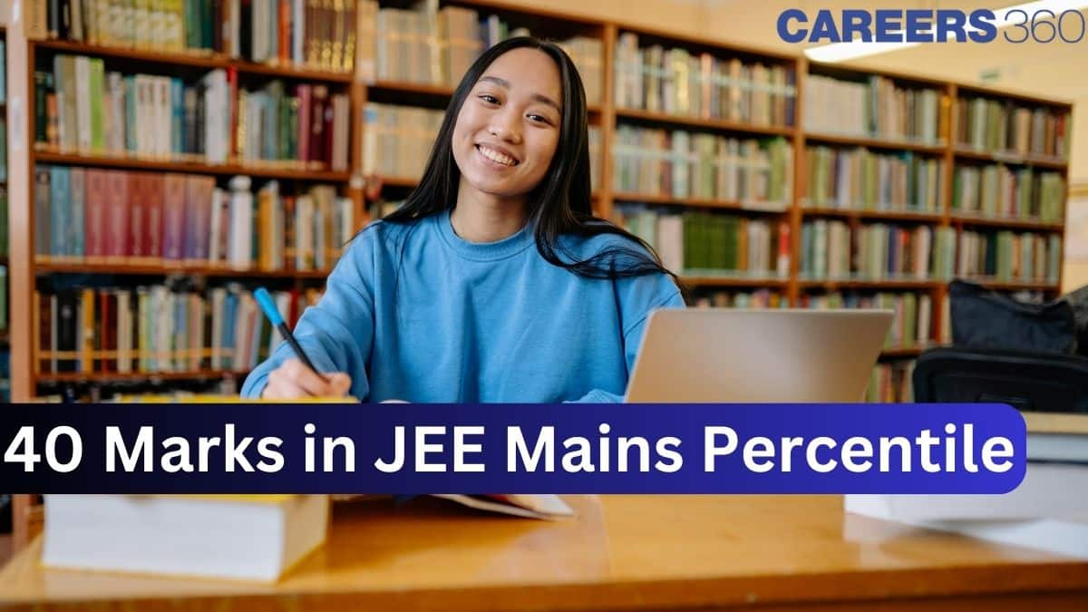 40 Marks in JEE Mains percentile - Check Expected Rank