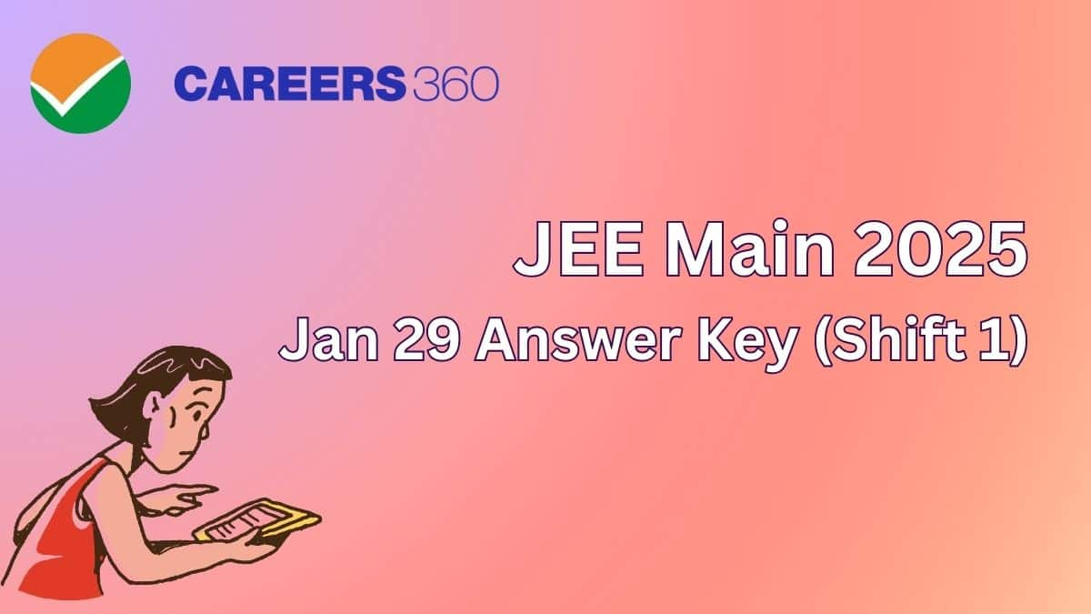 JEE Mains 2025 January 29 Shift 1 Answer Key - Free PDF Download Link