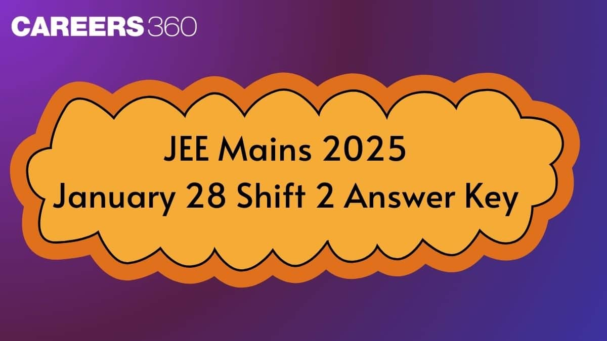 JEE Mains 2025 January 28 Shift 2 Answer Key PDF Released – Download Now