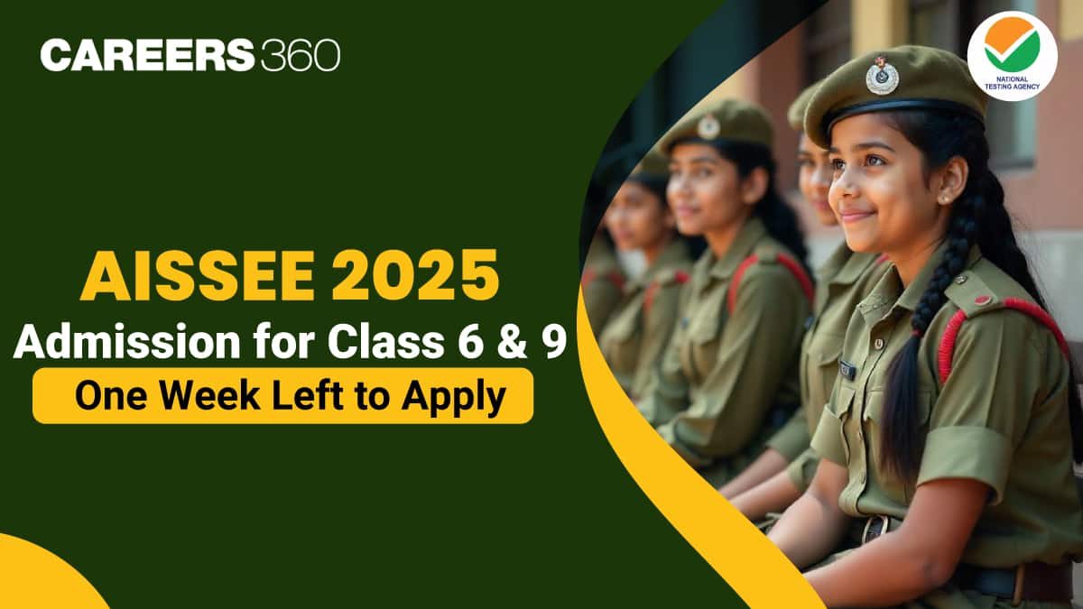 AISSEE Admission Form 2025: One Week Left for Class 6, 9 Applications – Quick Steps to Apply Now