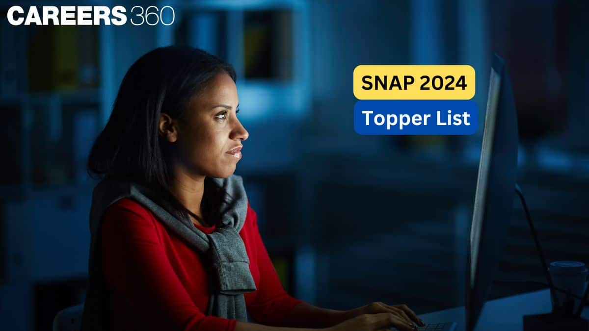 SNAP Toppers List 2024 - Toppers Names, Score and Percentile