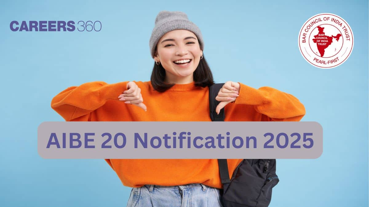 AIBE 20 Notification 2025 - Check Exam and Application Form Date