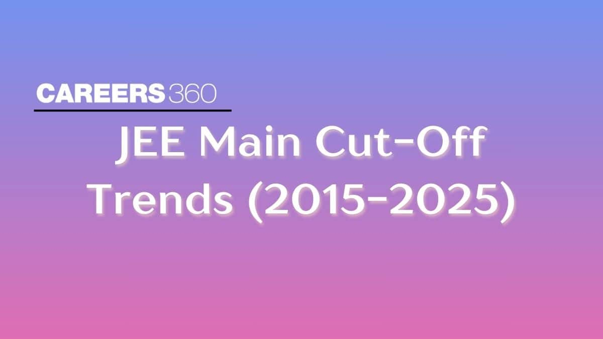 JEE Main Cutoff Trends - Analysis of Last 10 Years Cut Off Category Wise