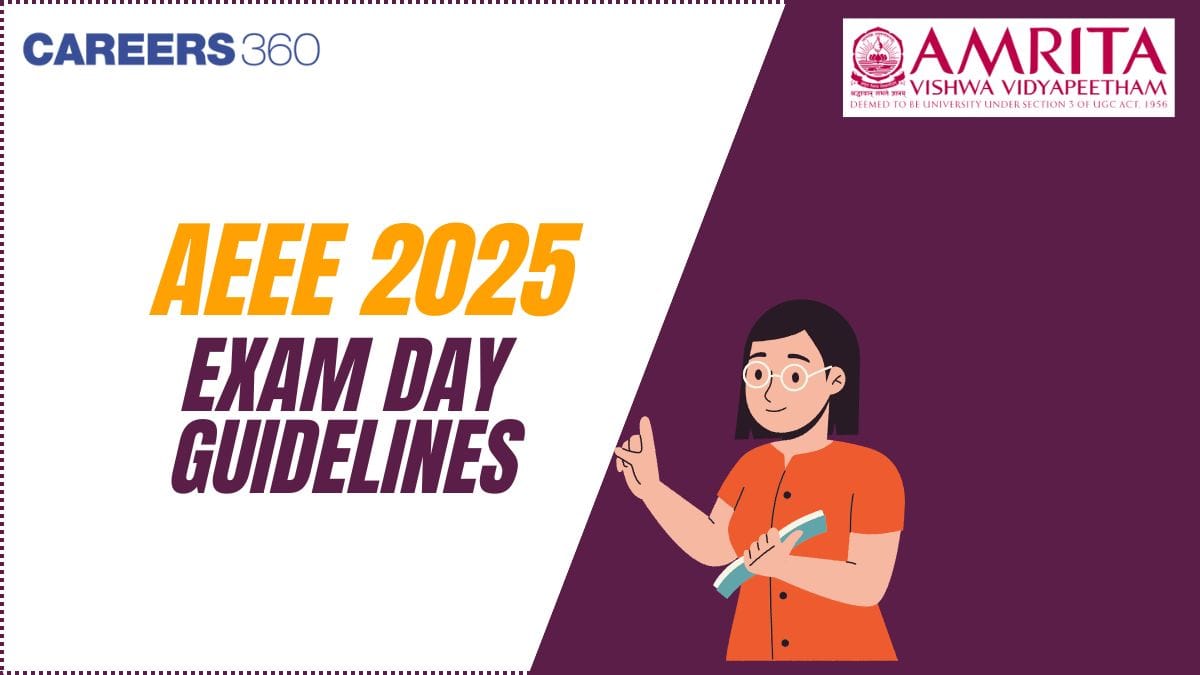 AEEE Exam Day Guidelines 2025 - Exam Day Instructions