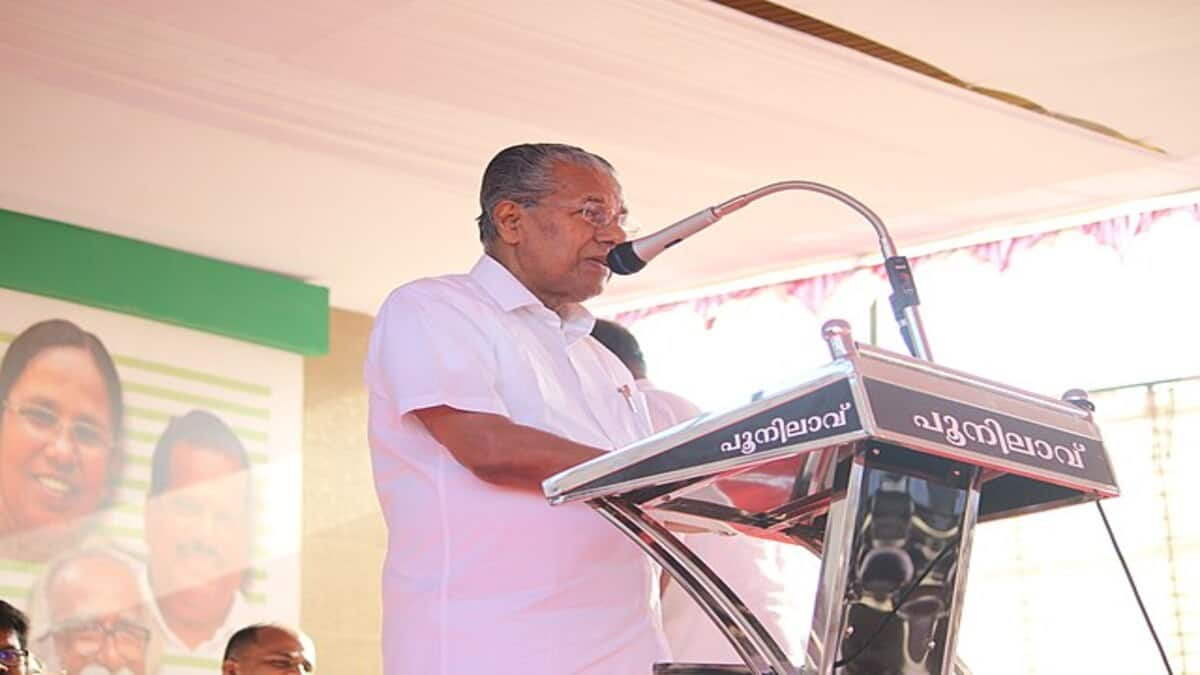 Chief minister Pinarayi Vijayan said that the UGC "overstepping its boundaries in this way is unacceptable". (Image source: Wikimedia Commons)