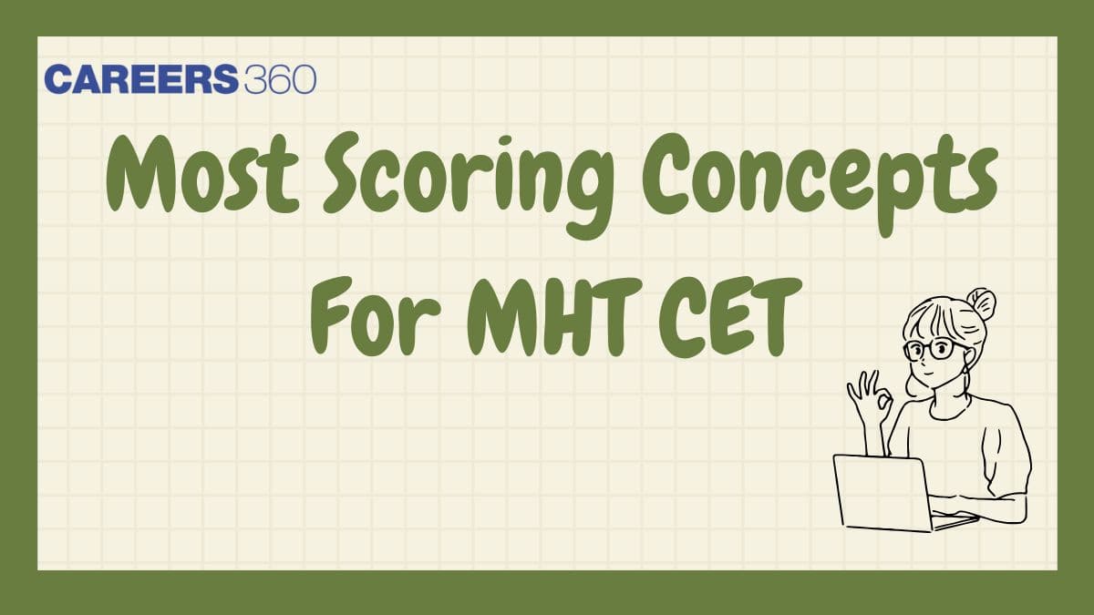 Most Scoring Concepts For MHT CET 2025 - Check Important Chapters