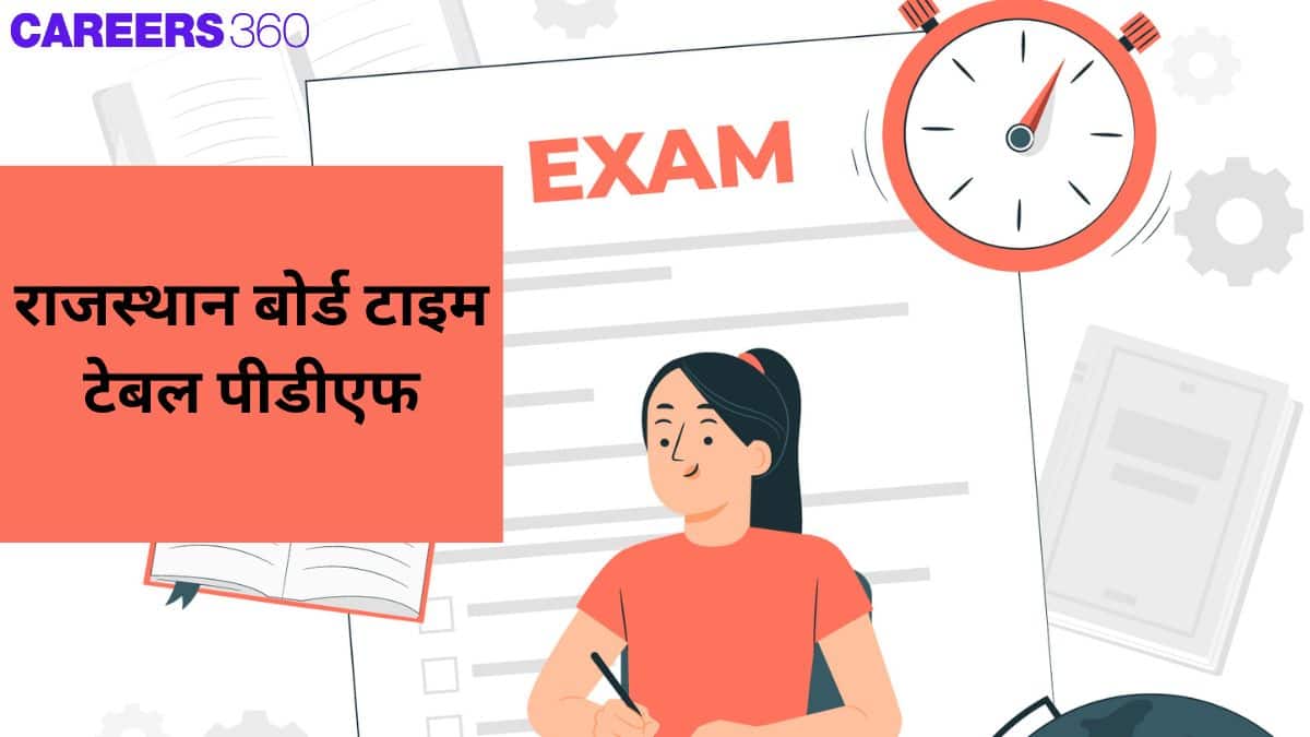 राजस्थान बोर्ड टाइम टेबल 2025 पीडीएफ जारी - आरबीएसई 10वीं और 12वीं परीक्षा तिथि देखें